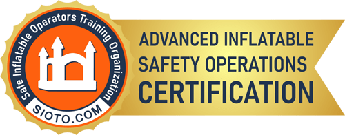 Advanced Inflatable Safety Operations Certification black Home